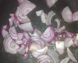 A picture of step 1 of Sultan chips.