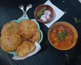 पूरी शाक (Puri shak recipe in Hindi) रेसिपी चरण 7 फोटो