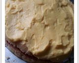 A picture of step 12 of Princess eggless cake.