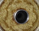 Foto langkah ke 6 dari resep Cinnamon Dates Cake (Kue Kurma Kayumanis) simpel tanpa mixer, tanpa telur.
