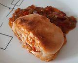 Foto del paso 4 de la receta: Lomos de bacalao con sanfaina y all i olli gratinado