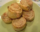 Parmezános-sonkás csiga recept fázis 6 fotója