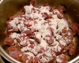 Aprópecsenye Stroganoff módra recept fázis 1 fotója