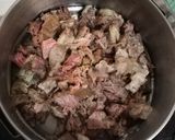 Foto langkah ke 2 dari resep Tumis Daging Sapi Kecap + Saus Tiram.