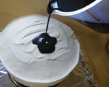 Foto del paso 27 de la receta Tarta mousse de chocolate blanco, fresa y glaseado espejo
