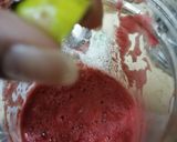 A picture of step 3 of Watermelon juice with Lemon.