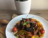 Une image de l'étape 10 de Sea pasta 🦑spaghetti sauce au 🐙 poulpe🍃🍝.