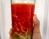 Foto langkah ke 3 dari resep Es Blewah selasih.
