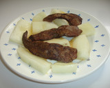 Foto del paso 4 de la receta: Hígado de cerdo con melón dulce