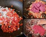 Foto del paso 2 de la receta: Zucchini Rellenos con Carne y Puré