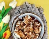 Gambar langkah 5 resipi Mashed Potatoes With Brown Sauce Gravy.
