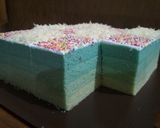 Foto langkah ke 14 dari resep Cake Kukus Ombre.