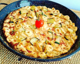 Foto del paso 7 de la receta: Quiche de tortellinis con bacon y calabacín