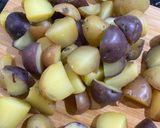 รูปขั้นตอนการทำที่ 3 ของ Potato cubes fried มันฝรั่งทอด
