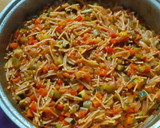 Foto del paso 7 de la receta: Cazuela de fideos con hortalizas