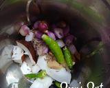 A picture of step 1 of Pachai Mor Kuzhambu.