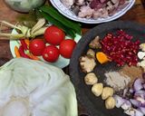 Foto langkah ke 1 dari resep Tongseng Kambing (daging dan jeroan).