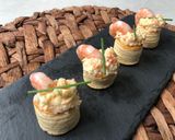 Foto del paso 10 de la receta: Volovanes rellenos de ensalada de col con gamba