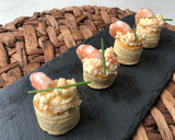 Foto del paso 10 de la receta: Volovanes rellenos de ensalada de col con gamba