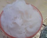 A picture of step 1 of Falooda ice cream.
