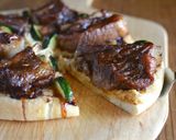 A picture of step 18 of Pork spare rib pizza！.