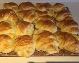 A picture of step 1 of 1 California Farm Croissants (they are bigger!).