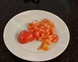 A picture of step 3 of Fresh Pico De Gallo.