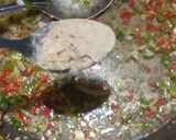 A picture of step 8 of Gravy manchurian.