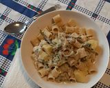 Foto del passaggio 5 della ricetta Mezzi rigatoni con carciofi glutenfree