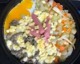 Hình bước làm 3 của món Bò né phô mai😋