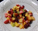 Foto del paso 4 de la receta: Postre saludable con frutas de estación, avena y algo más (1)