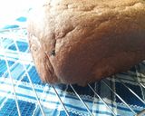 Foto langkah ke 9 dari resep Roti tawar cokelat chocochips eggless.