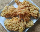 Foto langkah ke 6 dari resep Ayam goreng ala kfc (super keriting, lembut & bumbu meresap).