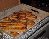 A picture of step 10 of Persian  zaban puff pastry.
