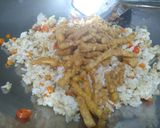Foto langkah ke 5 dari resep Nasi Goreng Tempe Teri.