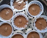 Foto langkah ke 5 dari resep Cake Ketan Hitam Lumer.
