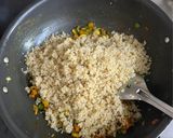 A picture of step 6 of Quinoa Pulao.