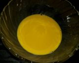 A picture of step 3 of Custard halwa.