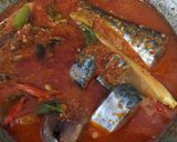 Foto langkah ke 4 dari resep Ikan tengiri masak kuah pedes asem manis.