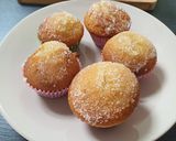 A picture of step 7 of Donut style muffins!!!! (No frying required!!).