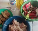 Foto langkah ke 1 dari resep Balado ayam dan tempe.
