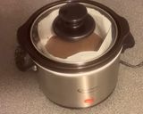 A picture of step 4 of Vegan Chocolate Cake in a Mini Crockpot.