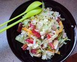 Csirkés-fetás saláta recept fázis 3 fotója