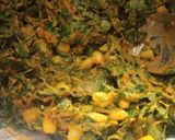 A picture of step 3 of Methi Makai.