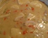 A picture of step 11 of Chicken and Dumplings.