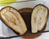 Foto del paso 3 de la receta: Berenjenas rellenas de Jamoncitos de pollo 🍆🍗