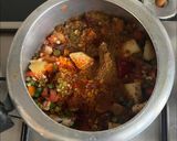 A picture of step 4 of One Pot Pav Bhaji.