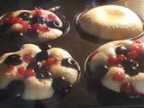 Áfonyás-ribizlis muffin csokidarabokkal