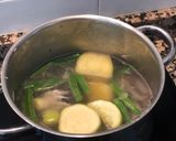 Foto del paso 2 de la receta Puré o papilla de pescado con verduras para bebés (hecha con caldo de pescado casero)