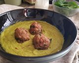 Foto del paso 14 de la receta Crema de Verduras con Albóndigas de Espinacas (con un toque de yogur cremoso de oveja)